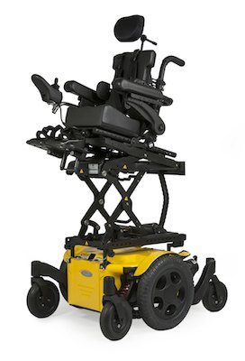 power wheelchair seat elevator