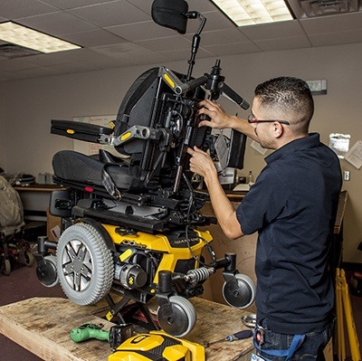 Wheelchair repair clearance